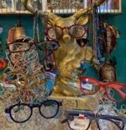 Peepers Reading Glasses with blue lighting.  Please note not available online.